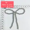Acessórios de Roupa Artesanais com Contas em Estoque, Pingentes de Bolsa Laço de Pérola, Decorações de Sapato Laço de Cristal Atacado