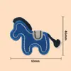 Parches Bordados 2026 Año del Caballo en Stock, Parches Decorativos para Accesorios de Ropa, Parches Pequeños de Caballo, Parches Bordados para Chaquetas de Plumas