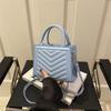 Bolso Casual de Primavera 2025 de Nueva Moda para el Hombro o Cruzado, Bolso Cuadrado Pequeño para Viajeros, Bolso Pequeño Portátil Casual Simple para Mujeres