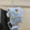 Mochila mini feminina fofa estilo faculdade urso de desenho animado atacado estilo balé renda mochila diária
