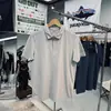 250723001Camisa Polo Masculina Versátil de Manga Curta, Adequada para Uso no Trabalho ou ao Ar Livre, Respirável, Secagem Rápida, com Gola de Lapela