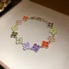 Pulseira Fashion com Fecho Retangular de Zircônia, Novo Estilo de Verão, Pulseira Fresca e Elegante, Toque de Luxo Leve e de Alta Qualidade, Joias Femininas
