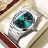Reloj de Moda para Hombre Binbang Hebilla de Acero Inoxidable Casual de Negocios Doble Calendario Reloj de Cuarzo Venta al por Mayor Transfronteriza