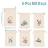 Set de Vajilla Temática de Cumpleaños Oso Azul Globos de Oso de Dibujos Animados Platos y Vasos de Papel para Fiesta de Cumpleaños Infantil Decoración