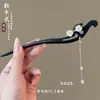 Grampo de Cabelo Feminino Estilo Antigo com Franja Grampo de Cabelo Feminino de Alta Qualidade Grampo de Cabelo Cheongsam Novo Estilo Chinês Flor Grampo de Cabelo Acessórios de Cabelo Atacado