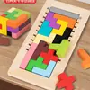 Rompecabezas Tangram Tetris Bloques Ocultos Bloques de Copo de Nieve Sin Especificaciones Específicas