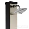 Kangrun Amazon Especial para Panel Cepillado Plata 40L Columna de Ducha Tanque de Agua Ducha de Piscina Exterior Jardín