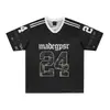 Camiseta de Secagem Rápida de Verão Nova Estilo Americano Jersey Clube Esportivo de Futebol Liga Camiseta Motocicleta Cool Manga Curta Unissex