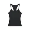 Regata básica estilo racerback doce e picante, novo design de verão, pode ser usada como camada interna ou externa, corte justo, lindo design nas costas, top feminino moderno