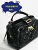 Bolso de Cadena Lingge Nicho Francés de Cuero Vacuno Bolso de Mano de Moda para Mujer Bolso de Hombro Cruzado para Viajeros
