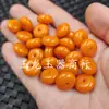 Aceite de pollo cera de abeja amarilla cuentas de ábaco cuentas sueltas oro sangre Ámbar espaciador pulsera collar cuentas para joyería fabricantes al por mayor