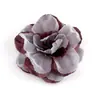Fabricantes diretos novo grande broche de flor de seda 3D prendedor de gravata borboleta de tecido acetinado broche de lapela