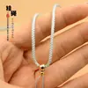 Cordón simple para colgante de jade, tejido a mano con un nudo de la paz, cordón de collar ajustable, cordón delgado para colgantes de ámbar