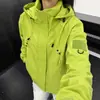 Chaqueta de trabajo transfronteriza cleanfit con cuello alto, cortavientos unisex con cuello alto, chaqueta de vuelo estilo americano, chaqueta para pareja
