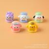 Macarón Tridimensional Pastel de Animales Pequeños DIY Accesorios de Resina Pequeños Adornos Juguetes de Casa de Juego Juguetes de Comida Miniatura Artificial