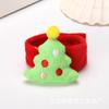 Pulsera decorativa con anillo de presión navideño, regalo pequeño y bonito, anillo de raqueta de alce navideño, comercio exterior, venta al por mayor, directa de fábrica