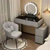 Nuevo Estilo Crema Moderno Minimalista Gabinete Cómoda Apartamento Pequeño Dormitorio Estrecho Tocador de Casa Tocador