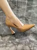 Zapatos de Tacón Alto con Tacón de Pezuña de Caballo Color Nude, Suela Roja, Punta Fina, para Mujer, Zapatos sin Cordones Profesionales para Viajar al Trabajo, Punta Fina