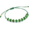 Pulsera de Hilo para Mujer, Nuevo Color, Cuentas Dulces, Linda, Estilo Chica, Ábaco de Vidrio, Cuentas, Pulsera Ajustable DIY, Joyería