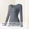 Ropa interior térmica de manga larga con sujetador acolchado para mujer, top interior, liquidación de fin de temporada