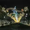 Lâmpada LED para Travessia de Rua Lâmpada para Travessia de Rua Lâmpada de Rua Pingente Lâmpada para Feriado ao Ar Livre Modelo de Lâmpada para Iluminação de Rua de Cidade para Comercial