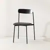 Estilo ins simples moderno lazer cadeira de jantar doméstica luxo leve assento macio com encosto cadeira de jantar loja de milk tea cafeteria cadeira de jantar