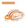 Ins estilo cosmético saco de lavagem saco portátil à prova d' água portátil transparente Pu fosco banho saco de armazenamento de natação grande capacidade