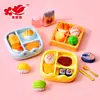 Brinquedos Populares de Comida Bento Realista, Bolinhos de Arroz Urso e Porco, Decoração DIY com Cola de Creme, Acessórios de Resina, Enfeites para Casa de Bonecas