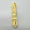 En stock Cuerda Redonda de Color Inter-color de 5 mm Lanyard Miu Punto de Salto Cuerda Redonda Cuerda para Zapatos Cuerda Tejida a Mano Cuerda para Ropa Sombrero Pantalones