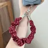 Novo Cordão de Celular de Alta Qualidade Cor Vinho, Cordão de Pulso com Bolinhas, Corrente de Celular de Alta Qualidade, Corda Anti-Perda, Cordão com Duas Pontas