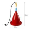 Bebedouro Prazone para Frangos, Patos e Gansos, Equipamento de Criação, Bebedouro Automático Espesso e Durável, Jarra de Água Potável para Uso Veterinário