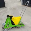 Sembradora de Ajo de Empuje Manual, Máquina de Plantación de Ajo a Gasolina, Sembradora Eléctrica de Ajo, Máquina de Plantación con Orugas para Tractor, Herramienta Agrícola para Plantar Ajo