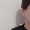 Pendientes de perlas de plata 925 para mujer, estilo francés, ligeros, de lujo, diseño retro de nicho, pendientes de alta calidad, elegantes y modernos, exquisitos.