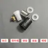 Junta de reparación de manguera de cabezal de ducha acero inoxidable baño metal accesorios de tubería de agua accesorios de tubería de ducha tuerca de conexión