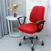 Funda Elástica para Sillón de Oficina de Color Sólido con Abertura, Cubierta para Silla Doméstica a Prueba de Polvo, Asiento para Silla de Comedor Sofá Estilo Universal