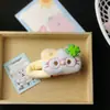 Lindo Pinza para el Cabello de Peluche Gato Kt Rojo Vino Dulce Corazón de Niña Pinza Bb Dibujo Animado Versátil Pinza para Flequillo Ins Pinza Popular
