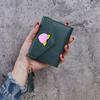 Monedero de Color Sólido con Borla de Frutas y Verduras Shein 70% de descuento Cartera Estilo Ins Cartera para Mujer Portatarjetas de Estudiante Cartera Delgada