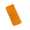 Estuche para Gafas de Lectura Nuevo de PU al por Mayor, Bolsita de Cuero para Gafas con Borde Cortado, Bolsita de Cuero para Gafas de Sol con Corte Diagonal, Funda Gruesa de Cuero para Gafas