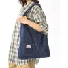 Bolso de Mezclilla para Mujer 2026 Nuevo Verano Moderno Clase Viaje Diario Bolso Tote Gran Capacidad Bolso Cubo de Hombro Único