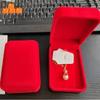 Caja de Embalaje Transparente de Película de PE para Joyería, Pendientes, Anillos, Pulseras, Caja de Almacenamiento a Prueba de Polvo y Humedad, Caja de Película de PE