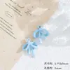 Estilo Coreano Doce Colorido Laço DIY Brincos Pulseira Colar Versátil Liga Pingente Acessórios de Joia Materiais