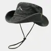 Nuevo Sombrero para el Sol de Exterior para Mujer, Moderno, Selva, Senderismo, Pesca, Parasol, Sombrero de Senderismo, Sombrero para el Sol Bordado para Hombre