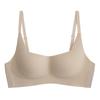 Oferta especial: Sujetador de Espalda Bonita Inalámbrico para Mujer, Estilo Fino Otoño/Invierno, Realce de Pecho Pequeño, Sujetador sin Costuras para Mujer