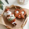 Nuevo Colgante de Hombre de Jengibre de Plástico Colgante Decoración de Árbol de Navidad Suministros Adornos Suministros de Decoración de Atmósfera En Stock