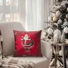 Fornecimento Exclusivo Transfronteiriço de Almofadas de Natal, Decoração de Casa de Pelúcia Curta, Floco de Neve, Árvore de Natal, Almofadas Lombares, Presentes de Feriado, Vendas Diretas da Fábrica