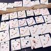 Pendientes combinados de múltiples pares de plata 925 con micro incrustaciones de circonitas, estilo coreano, frescos, exquisitos y sencillos, pendientes dulces