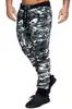 Pantalones Deportivos Casuales para Hombre 2022 Comercio Exterior Europeo y Americano Diseño Rayado Hip Hop Camuflaje Pantalones de Deporte y Fitness para Hombre