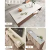 Alfombrilla para Mueble de TV, Escritorio Largo, Alfombrilla para Mesa de Comedor, Impermeable y a Prueba de Aceite, Mantel sin Lavado, Mesa de Café, Tocador, Protección de Escritorio