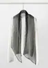 Bufanda Larga Kage 100% Gasa de Seda para Mujer, Accesorio de Cinta, Diadema, Bufanda, Versátil y Elegante, 30*160cm