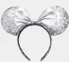 Accesorios para el cabello de anime clásicos diadema de lentejuelas con lazo diadema de orejas dulces de dibujos animados europeos y americanos fabricantes de diademas al por mayor